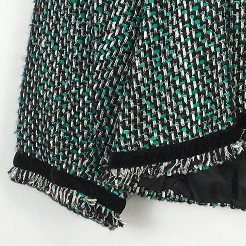 Vintage Open Blazer by VARIATIONS textured fringe - Picture 7 of 14
